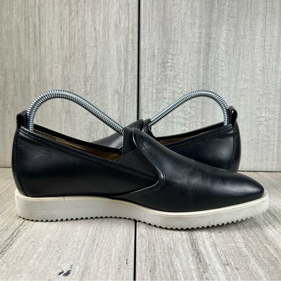 Everlane The Leather Street Shoe Pointed Slip On Black Sneaker Women's Size 7.5 - Picture 4 of 10